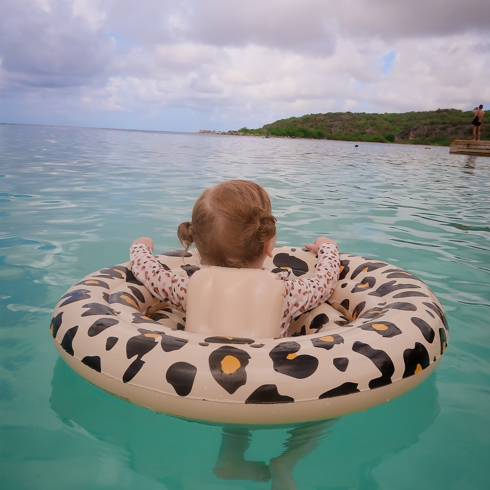 Baby badering Swim Essentials Beige Leopard