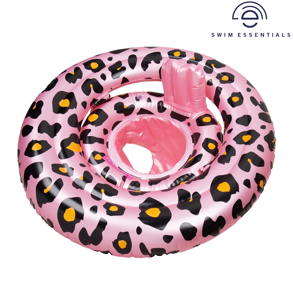 Baby badering Swim Essentials Pink Leopard