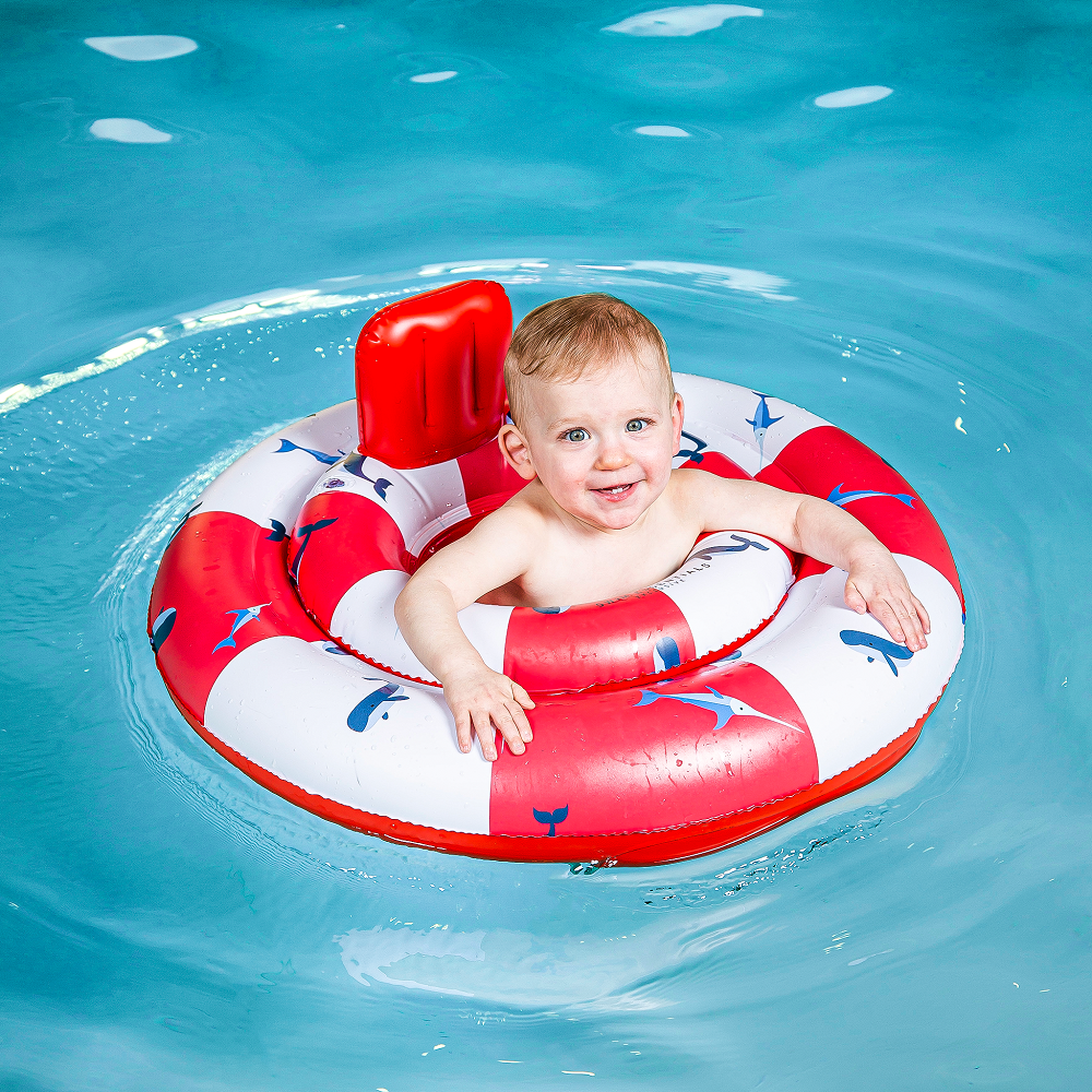 Baby badering - Swim Essentials Whales