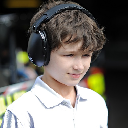 Høreværn til børn Banz Kidz Black Onyx