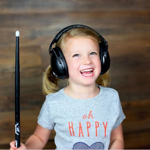 Høreværn til børn Banz Kidz Black Onyx