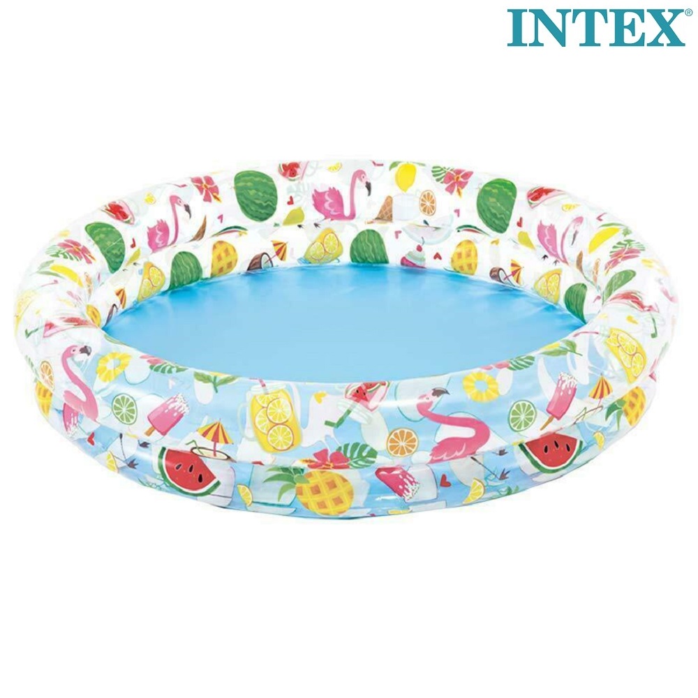 Oppustelig børnebassin Intex Fruit