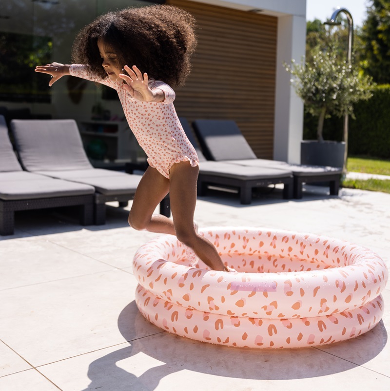 Oppustelig badebassin til børn Swim Essentials Light Pink Panther