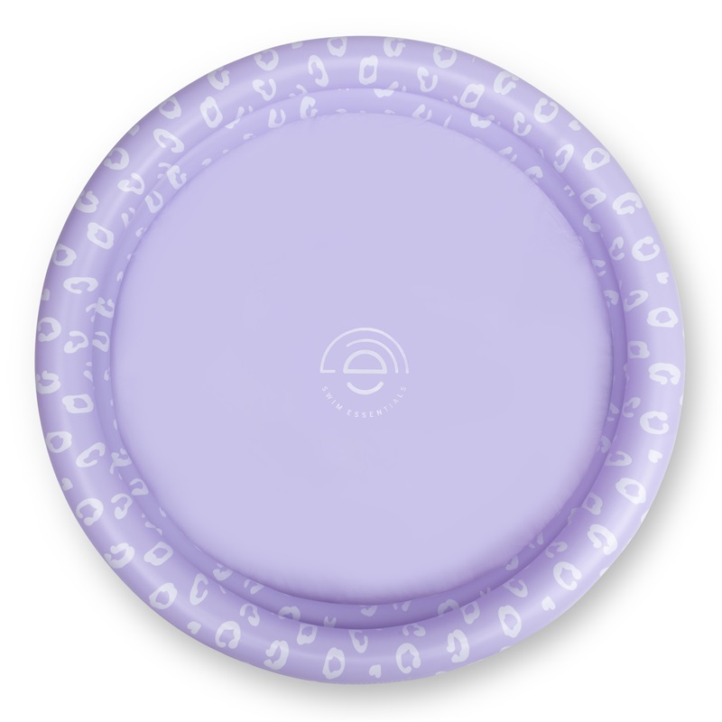 Oppustelig badebassin til børn Swim Essentials Lilac Leopard