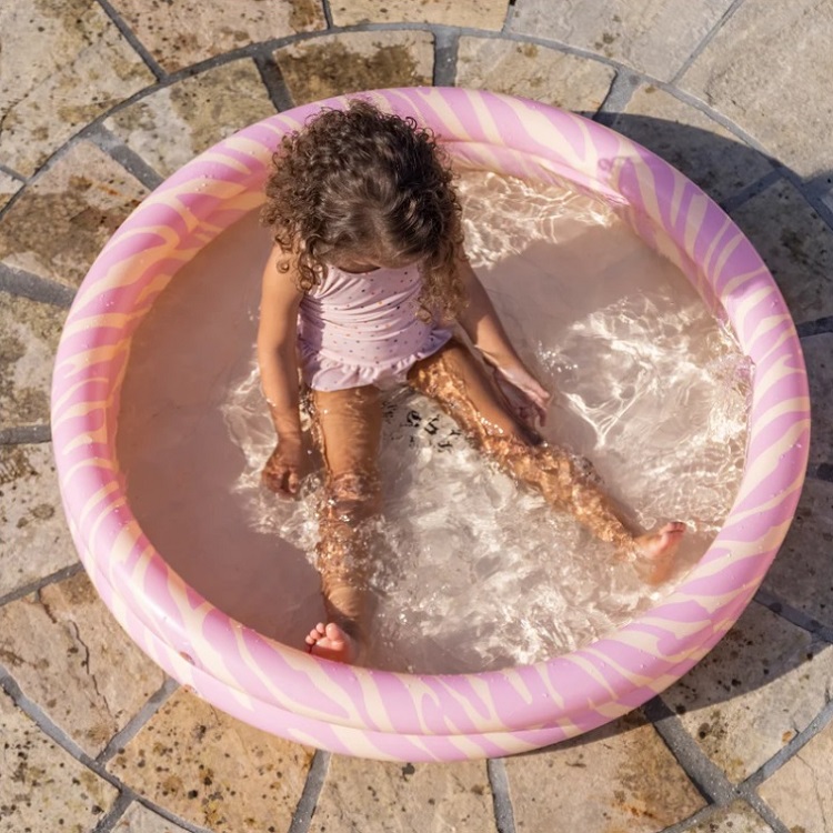 Oppustelig bassin til børn Swim Essentials Pink Zebra