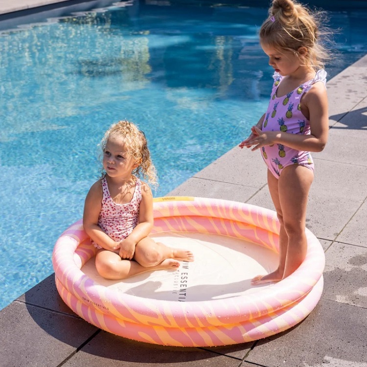 Oppustelig bassin til børn Swim Essentials Pink Zebra