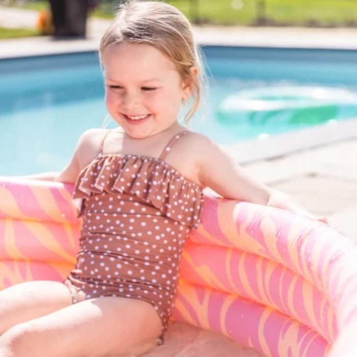 Oppustelig bassin til børn Swim Essentials Pink Zebra