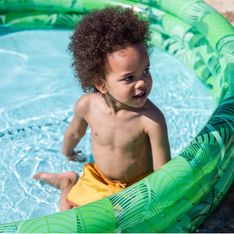 Oppustelig bassin til børn Swim Essentials Tropical