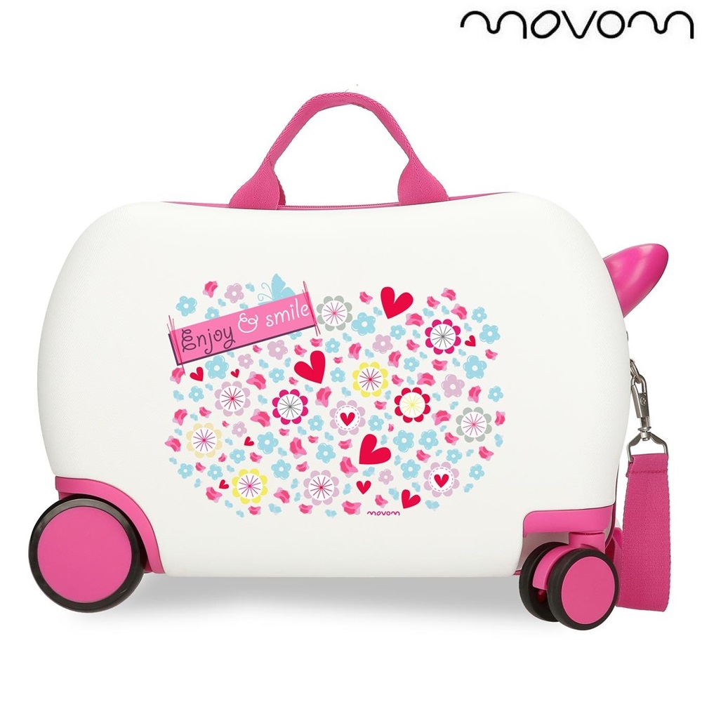 Ride-on kuffert - Movom Enjoy & Smile Ride-on kuffert - Movom Enjoy & Smile