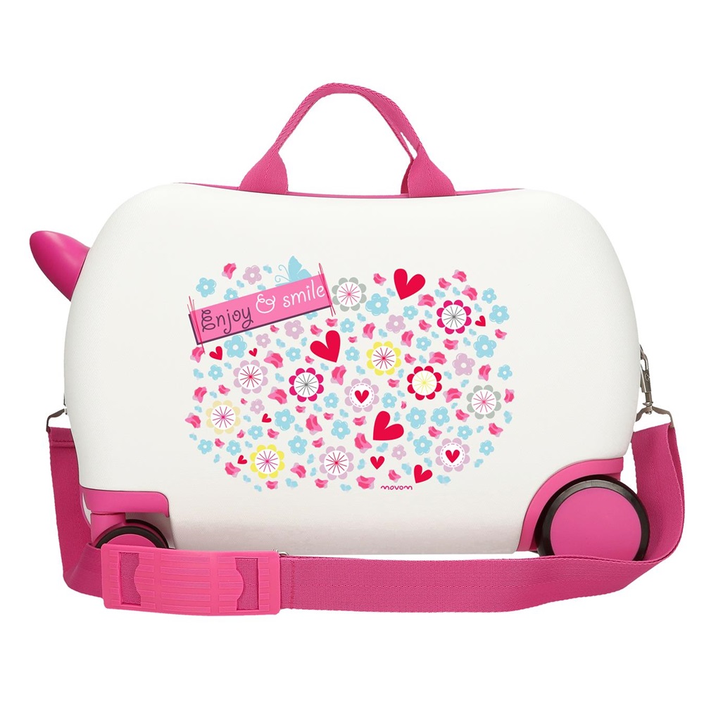 Ride-on kuffert - Movom Enjoy & Smile Ride-on kuffert - Movom Enjoy & Smile