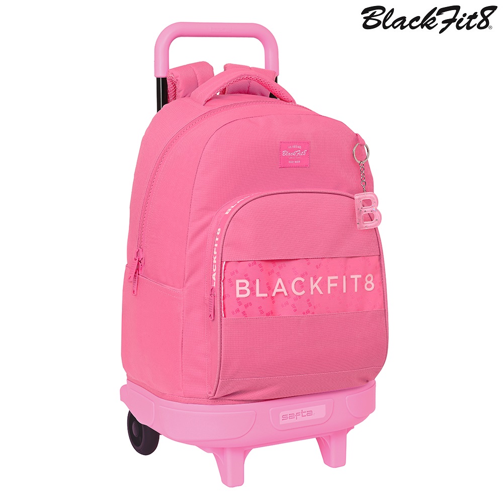 Børnekuffert Trolley Backpack Blackfit8 Glow Up