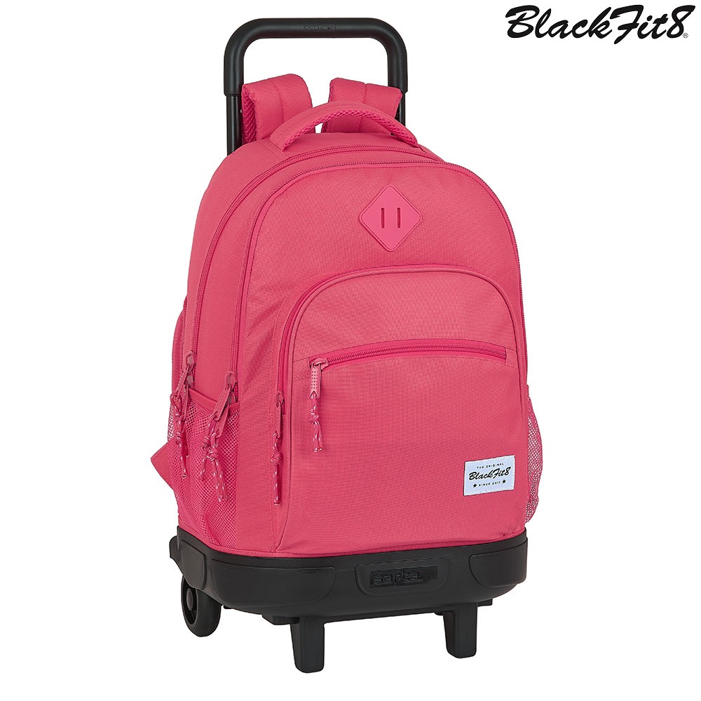 Børnekuffert Trolley Backpack Blackfit8 Oxford Red