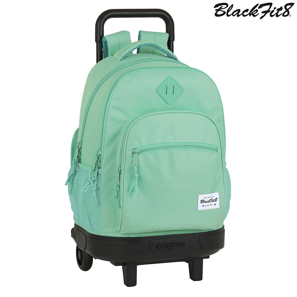 Børnekuffert Trolley Backpack Blackfit8 Oxford Turquoise