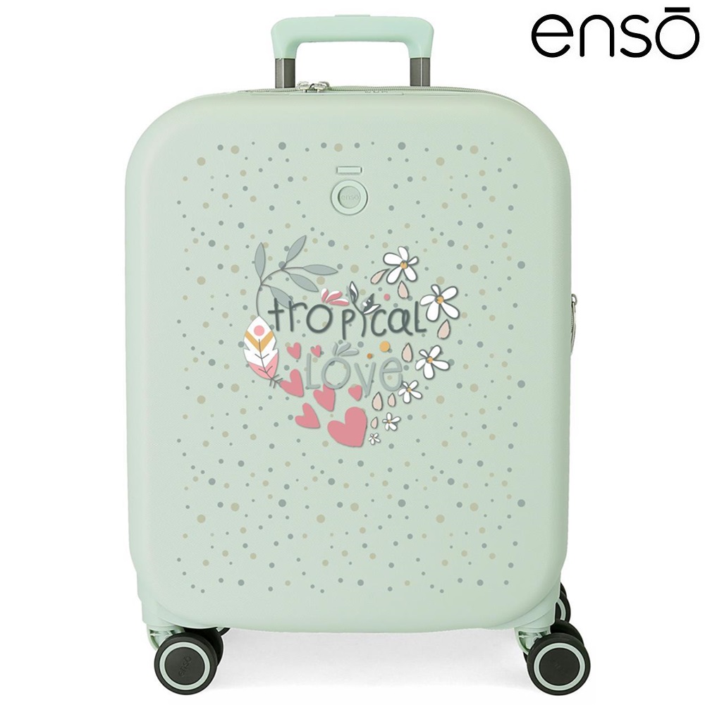 Kuffert til børn Enso Tropical Love