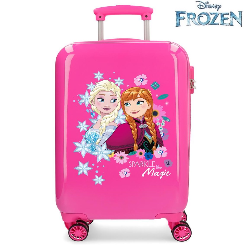 Kuffert til børn Frozen Sparkle Like Magic