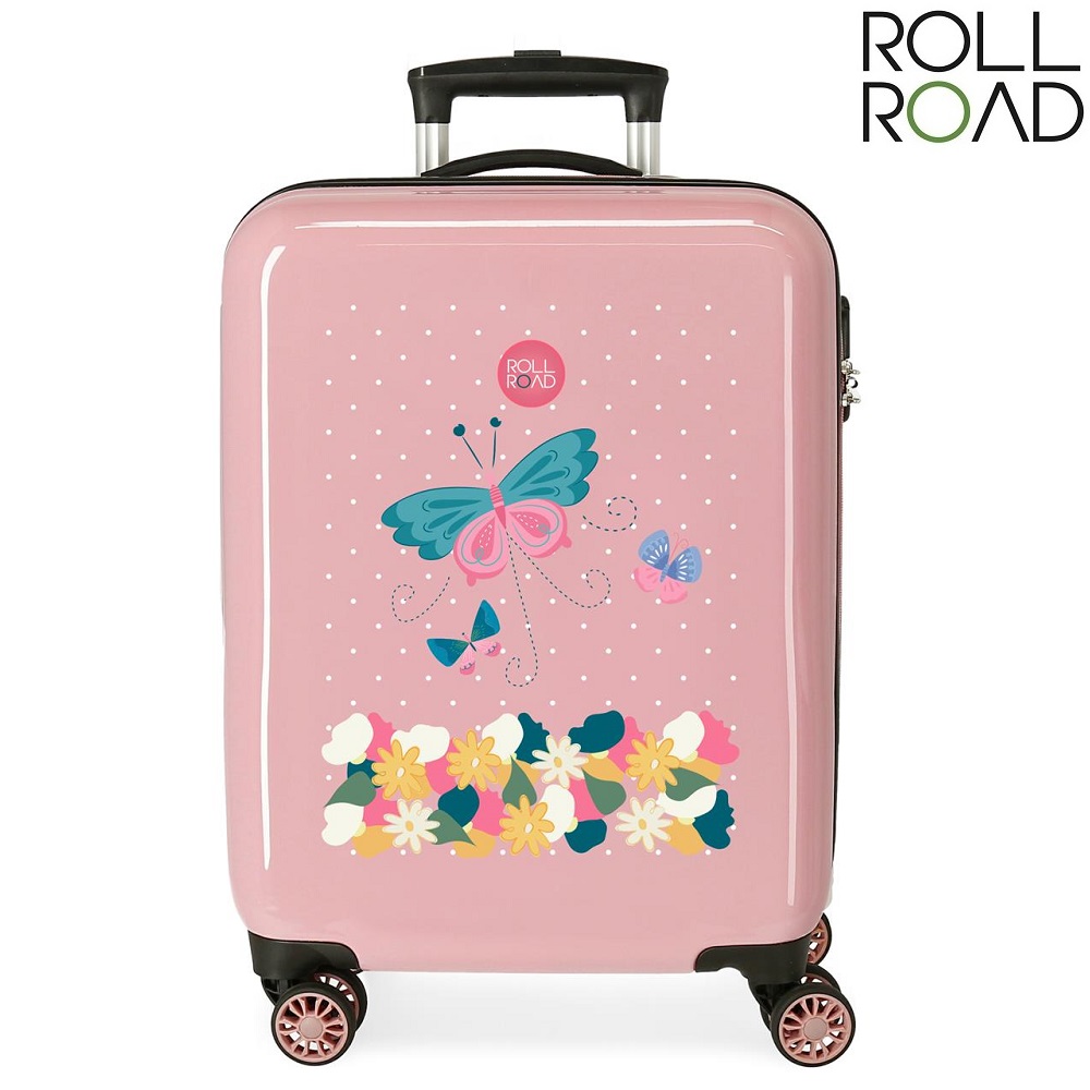 Kuffert til børn Roll Road Precious Flowers