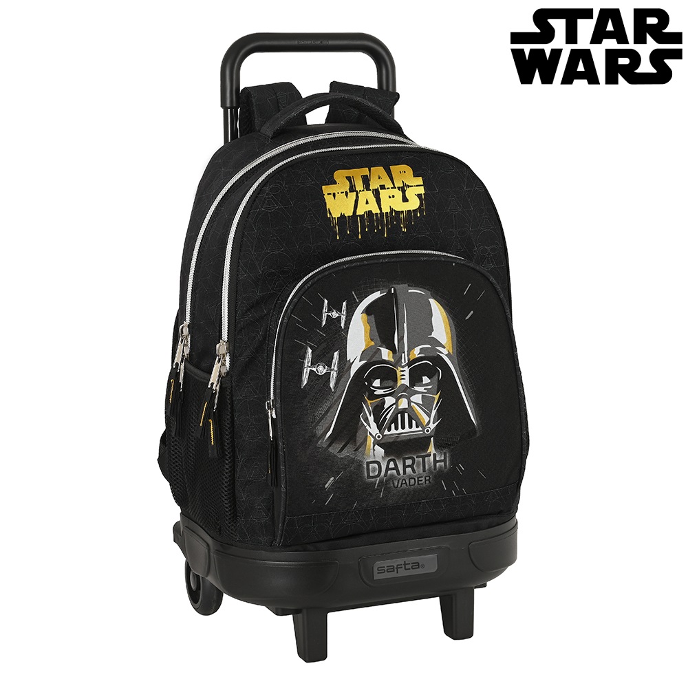 Kuffert til børn Star Wars Fighter Trolley Backpack