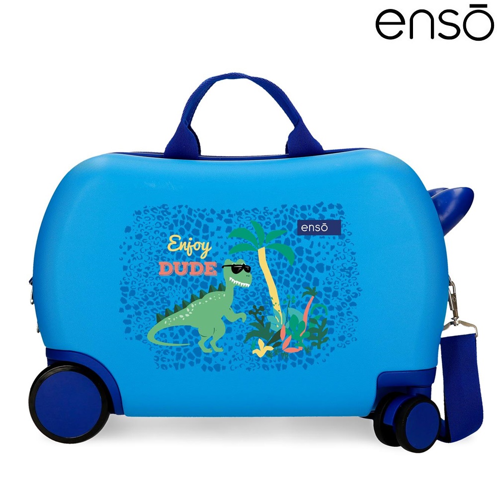 Ride-on kuffert - Enso Dino Dude