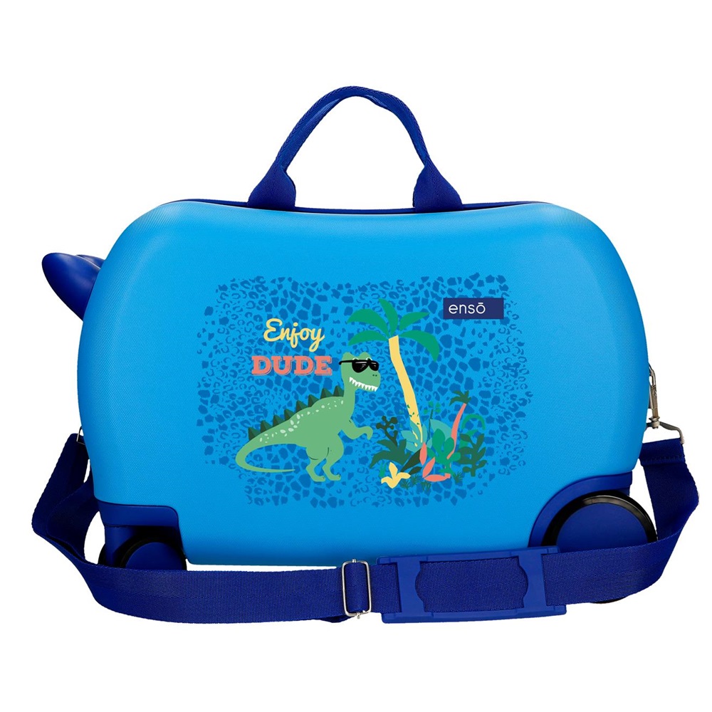 Ride-on kuffert - Enso Dino Dude