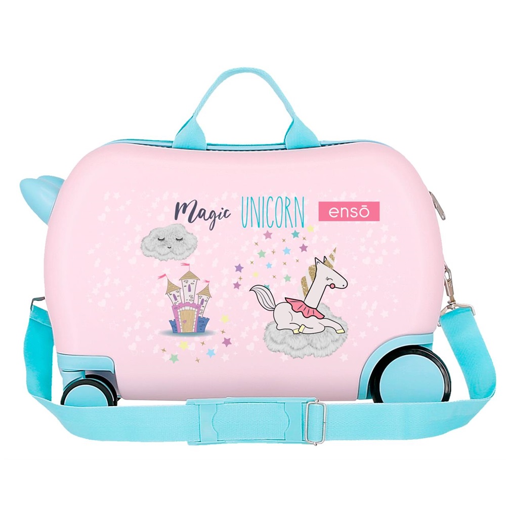 Ride-on kuffert - Enso Magic Unicorn