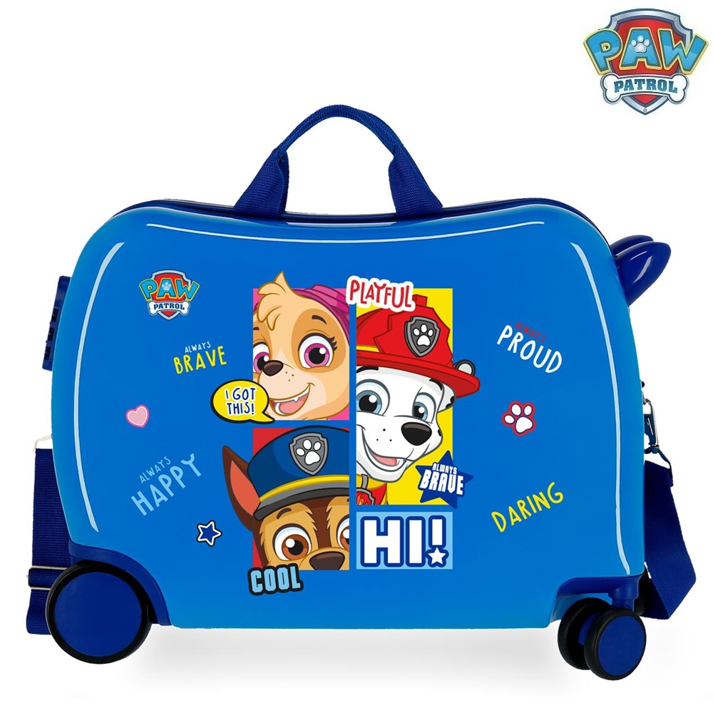 Børnekuffert med hjul - Paw Patrol Børnekuffert med hjul - Paw Patrol