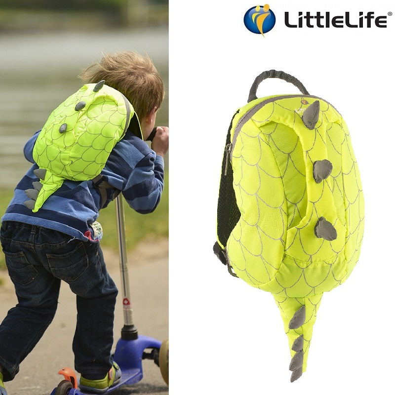 Rygsæk til børn LittleLife Kids HV-Act gul