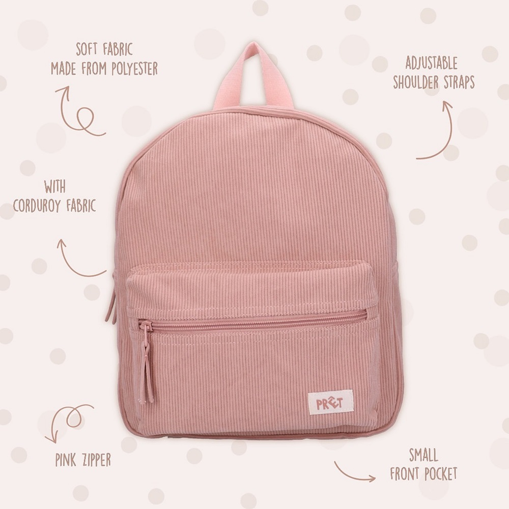 Rygsæk til børn - Prêt Ridge and Row Pink
