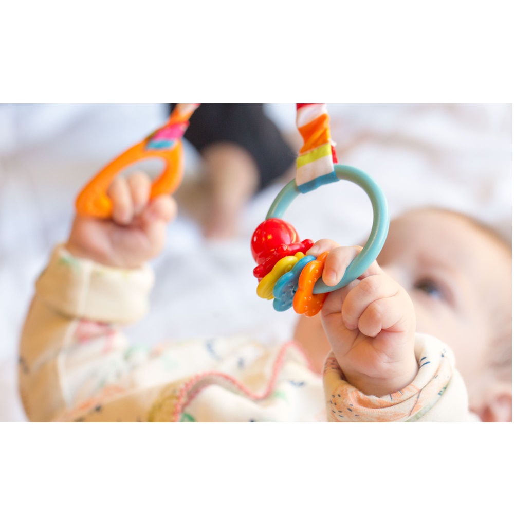 Barnevognslegetøj Benbat Multi Skills Travel Toy Lion