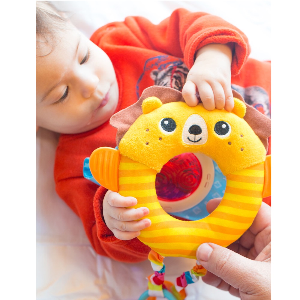 Barnevognslegetøj Benbat Multi Skills Travel Toy Lion