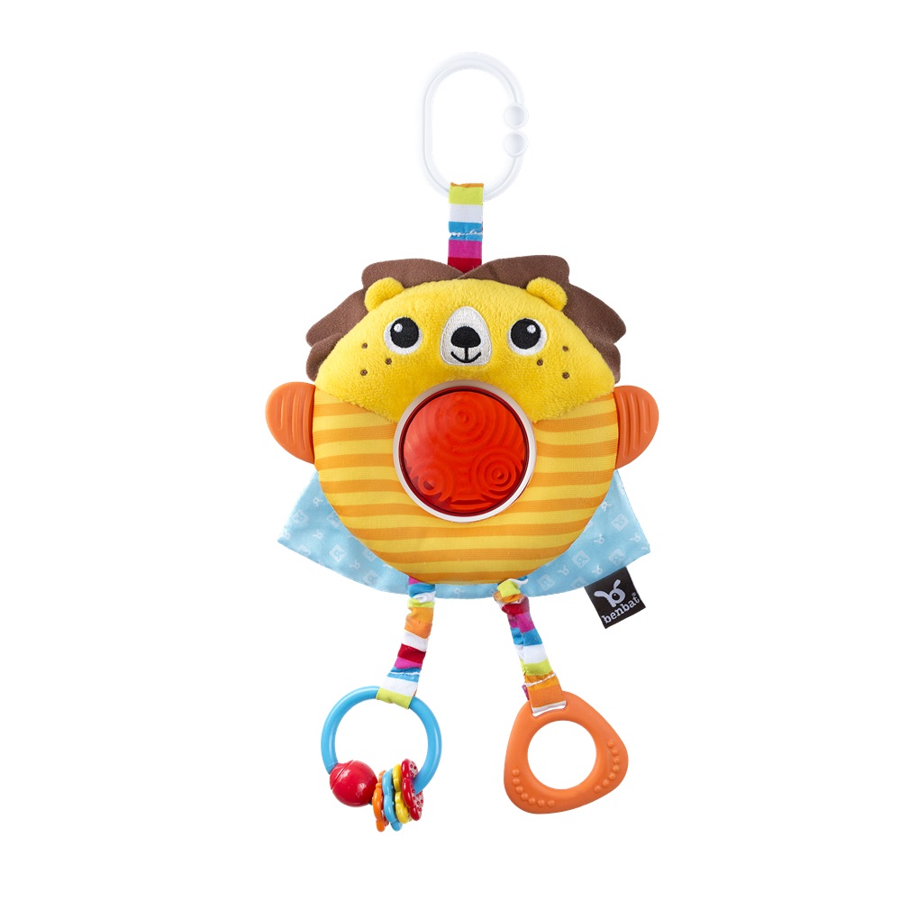 Barnevognslegetøj Benbat Multi Skills Travel Toy Lion