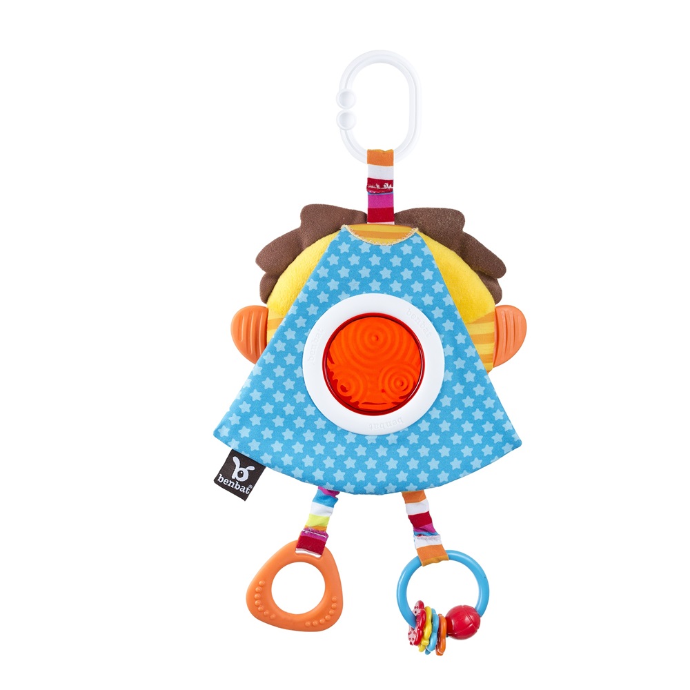 Barnevognslegetøj Benbat Multi Skills Travel Toy Lion