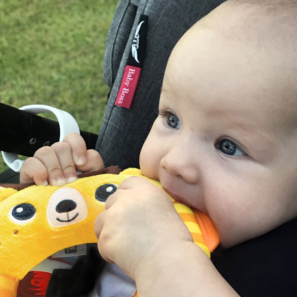 Barnevognslegetøj Benbat Multi Skills Travel Toy Lion
