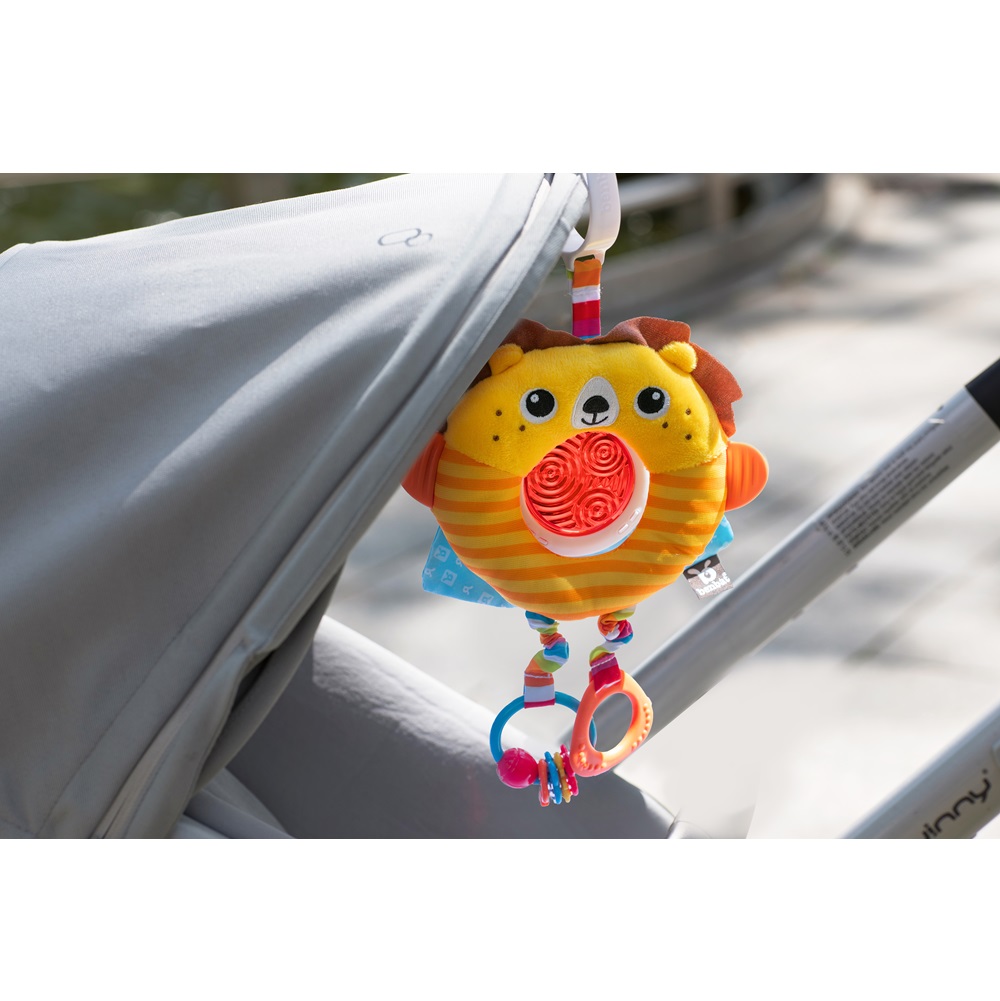 Barnevognslegetøj Benbat Multi Skills Travel Toy Lion