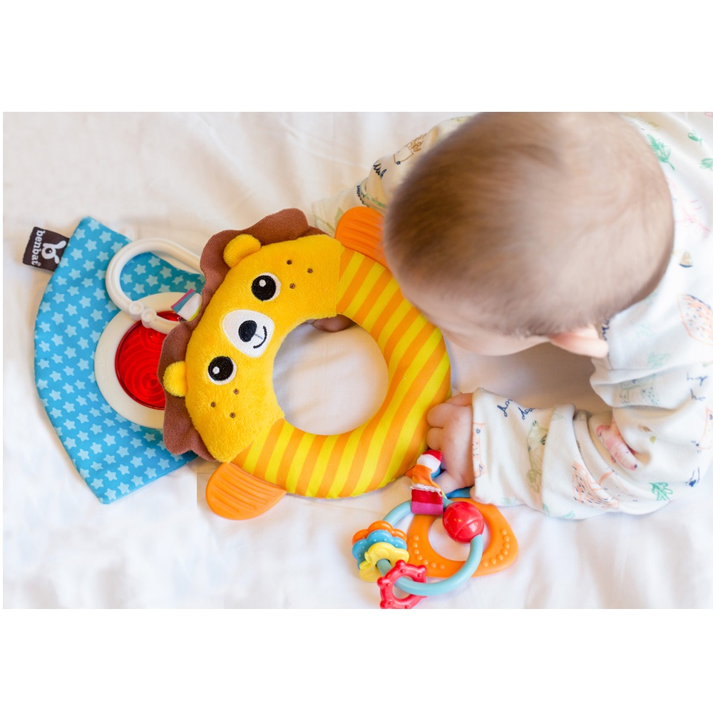 Barnevognslegetøj Benbat Multi Skills Travel Toy Lion