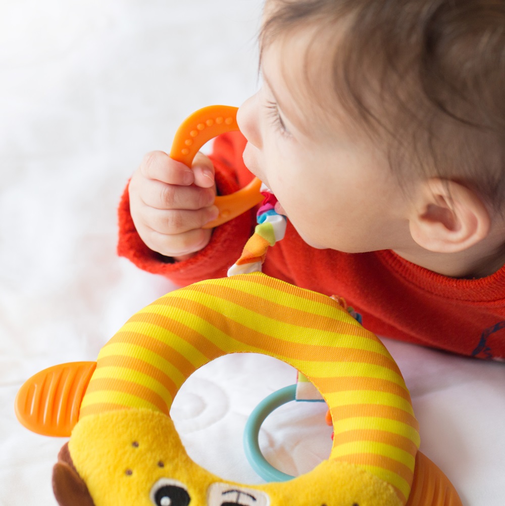 Barnevognslegetøj Benbat Multi Skills Travel Toy Lion