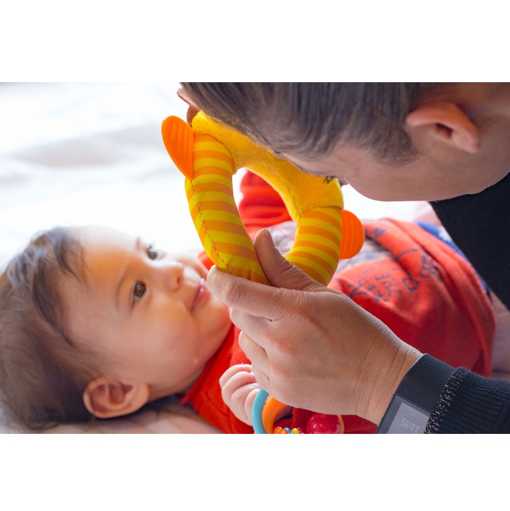 Barnevognslegetøj Benbat Multi Skills Travel Toy Lion