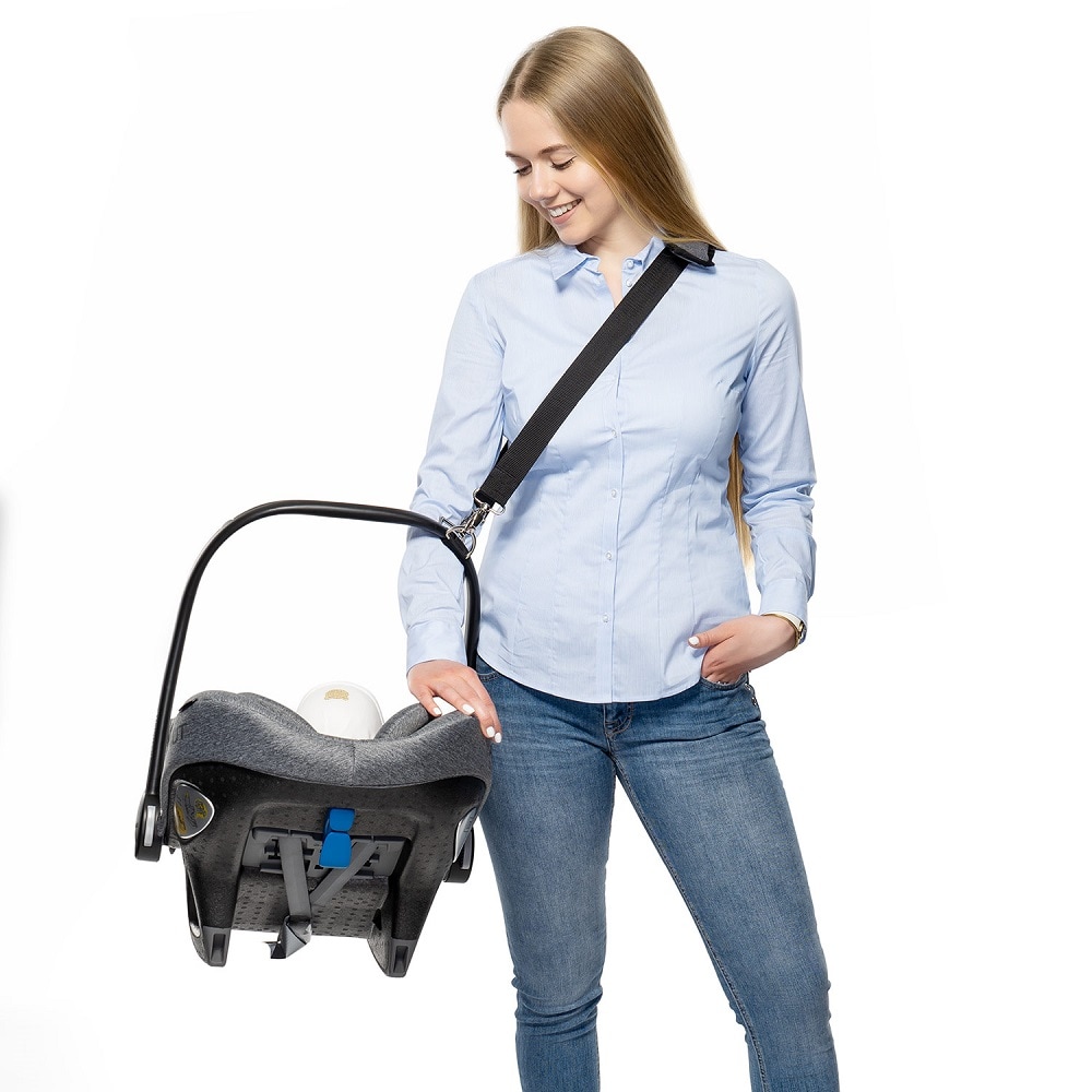 Bærerem til baby autostol Reer Clip & Go Carry