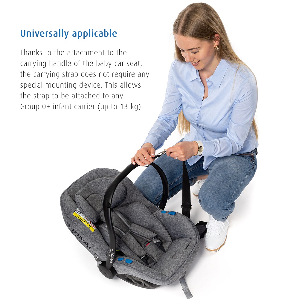 Bærerem til baby autostol Reer Clip & Go Carry