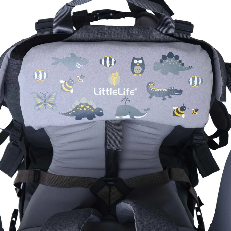 Bærestol til børn LittleLife Pathseeker Grey