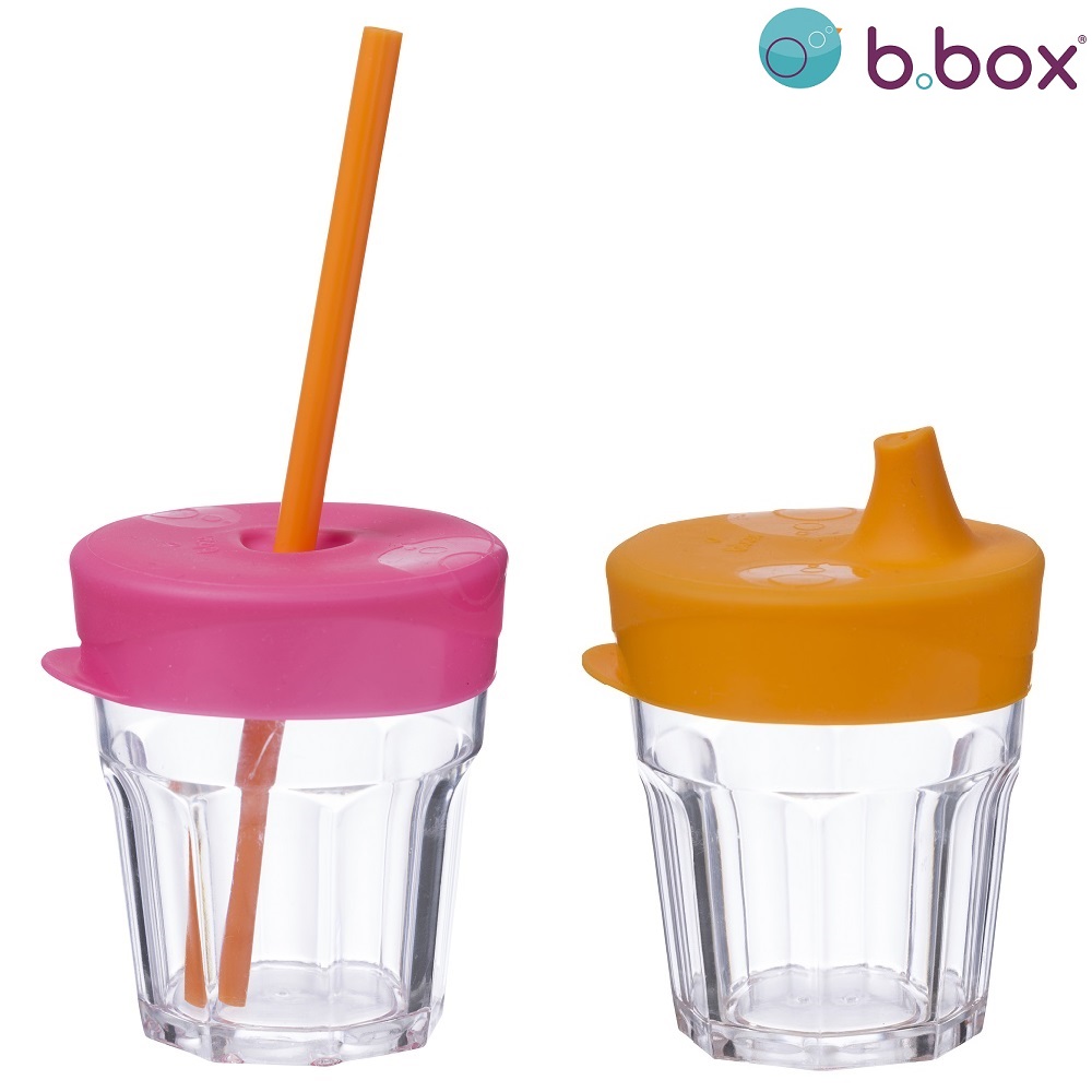 B.box Travel Lids Strawberry Shake