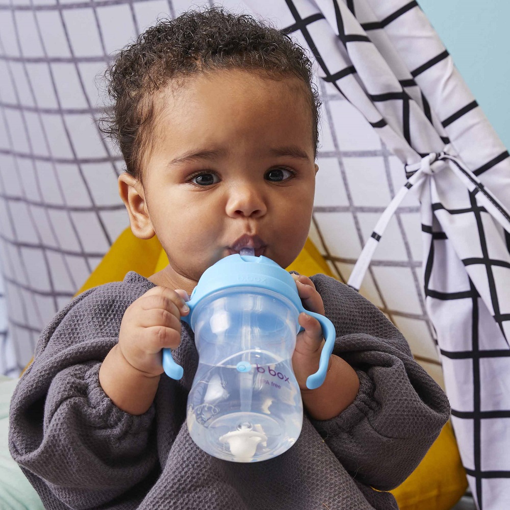 Drikkeflaske til børn B.box Sippy Cup Blueberry