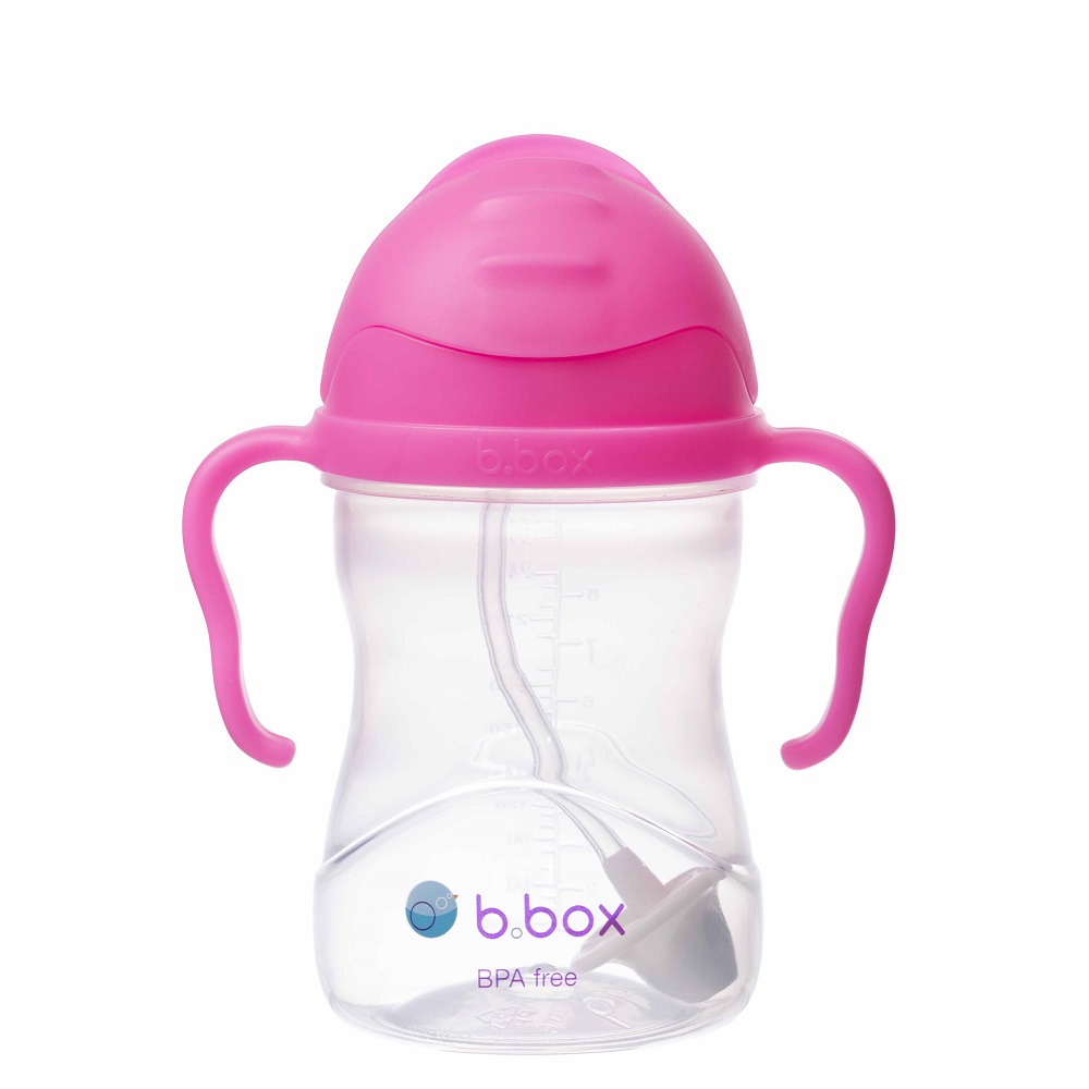 Drikkeflaske til børn B.box Sippy Cup Pink Pomegranate