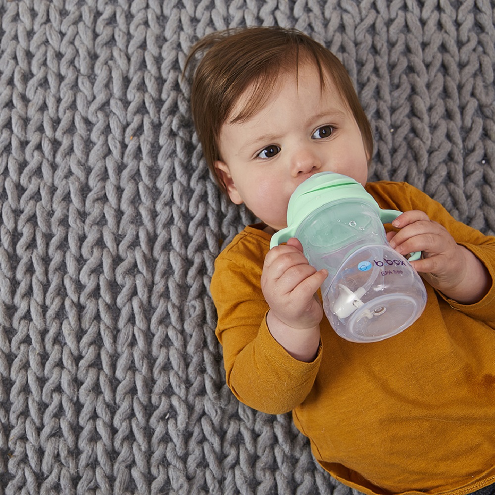 Drikkeflaske til børn B.box Sippy Cup Pistachio