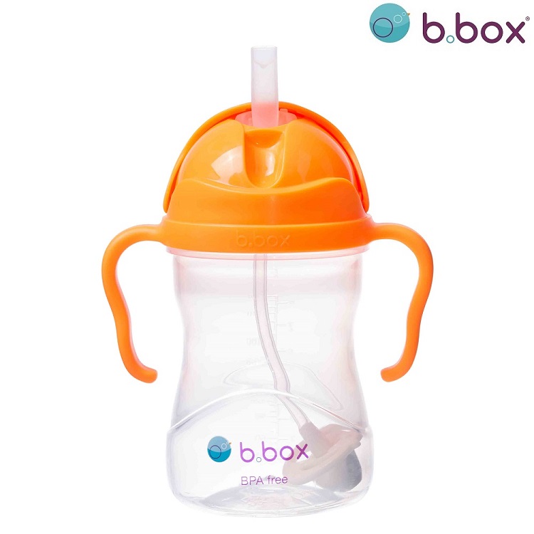Drikkedunk til børn med sugerør B.box Sippy Cup Orange Zing