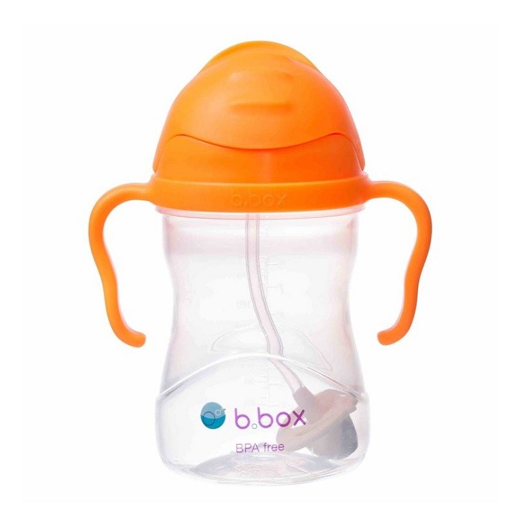 Drikkedunk til børn med sugerør B.box Sippy Cup Orange Zing