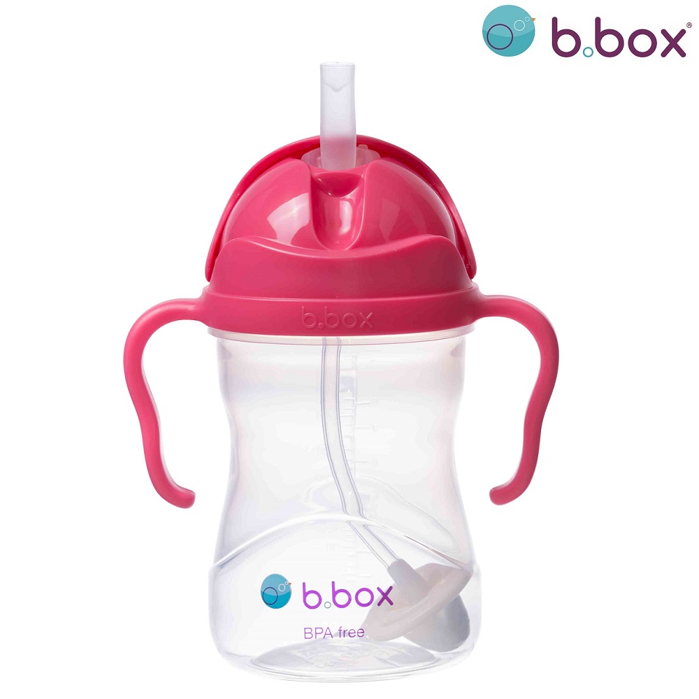 Drikkeflaske til børn b.box Sippy Cup Raspberry