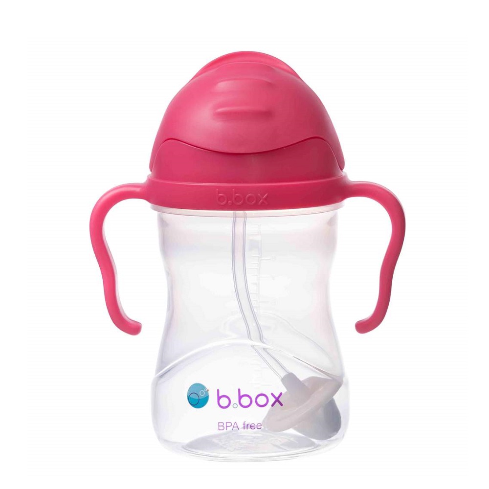 Drikkeflaske til børn b.box Sippy Cup Raspberry