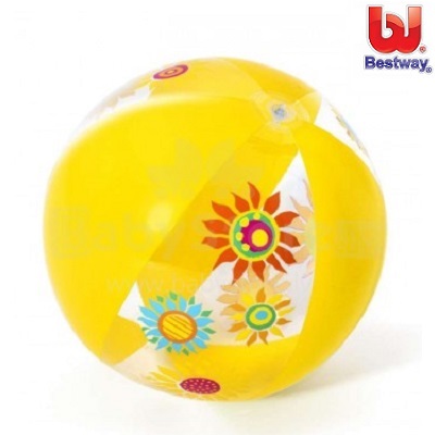 Badeboll Bestway Designer gul