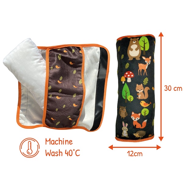 Selebeskytter med pude Heckbo Forest Animals