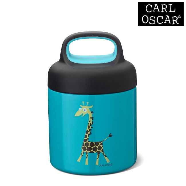 Termo madkasse til børn Carl Oscar LunchJar Blue Giraffe